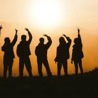 Group of People in Silhouette Panoramic - Photo by Chang Duong on Unsplash