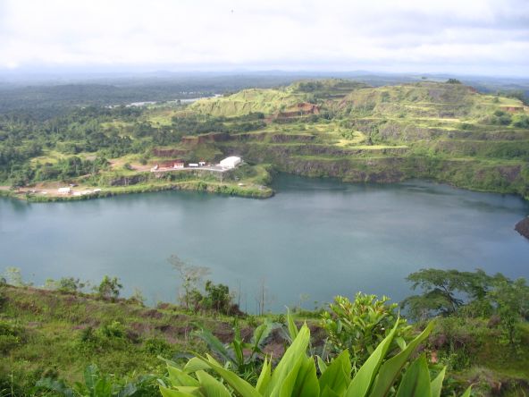 Liberia Bomi Lake